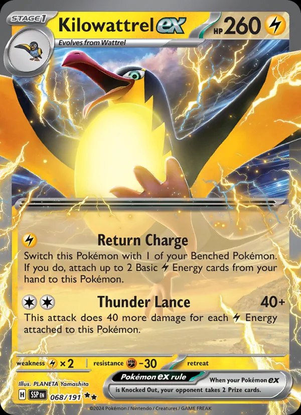 Kilowattrel ex - 155/SV-P