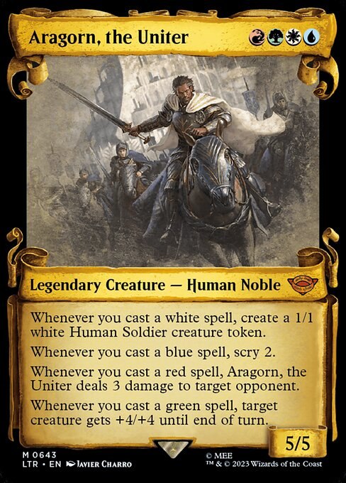 Aragorn, the Uniter (Showcase Scrolls)