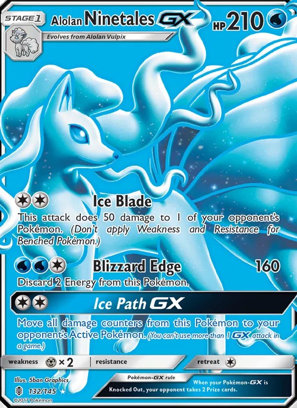 Alolan Ninetales GX (Full Art)