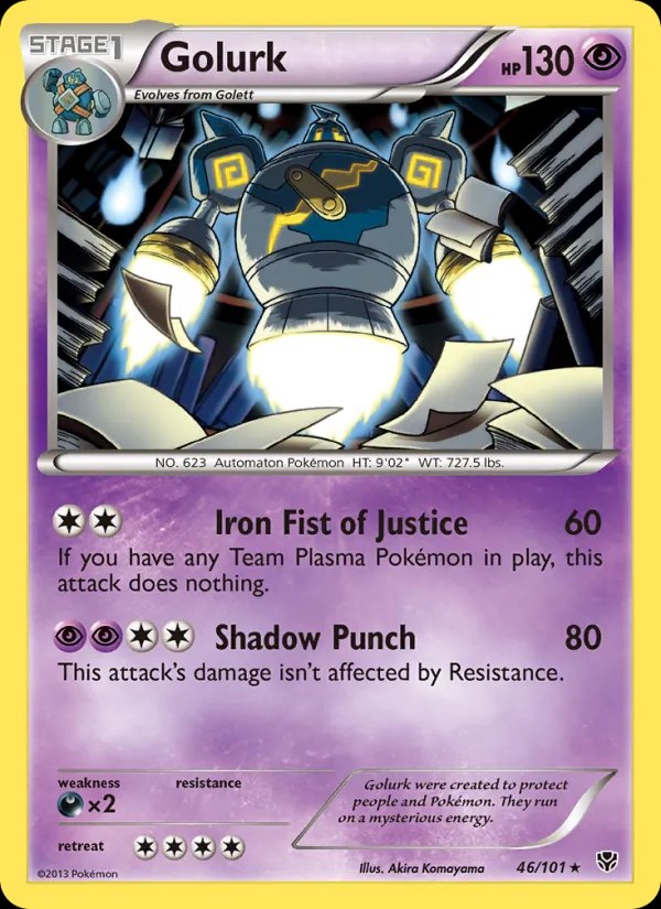 Golurk - 046/086 (Master Ball Pattern)