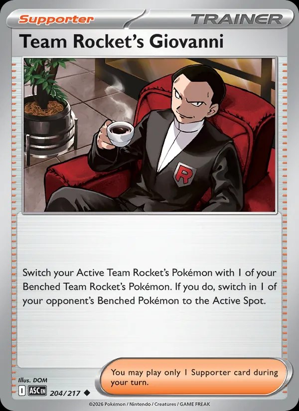 Team Rocket's Giovanni