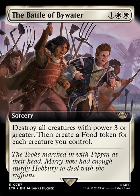 The Battle of Bywater (Extended Art) (Surge Foil)