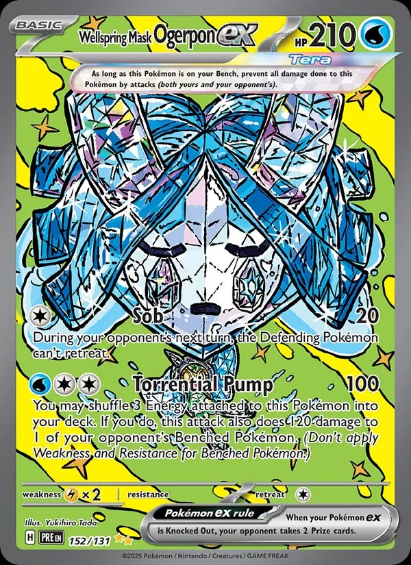 Wellspring Mask Ogerpon ex - 152/131
