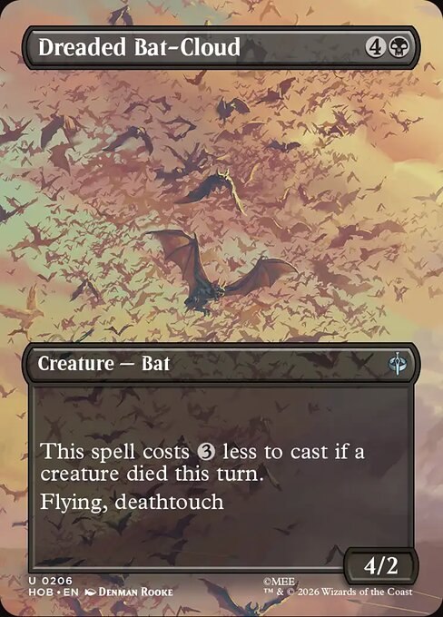 Dreaded Bat-Cloud (Borderless)