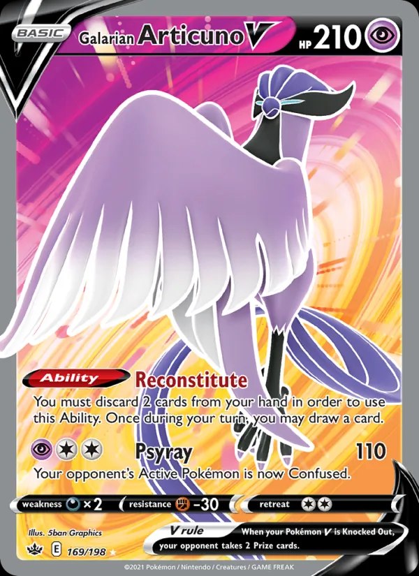 Galarian Articuno V - 230/184
