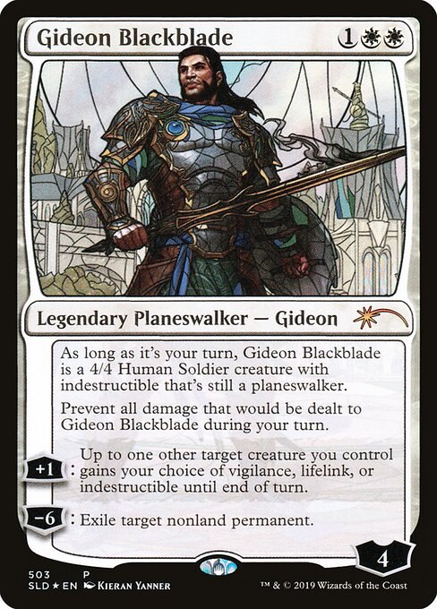 Gideon Blackblade (Stained Glass)