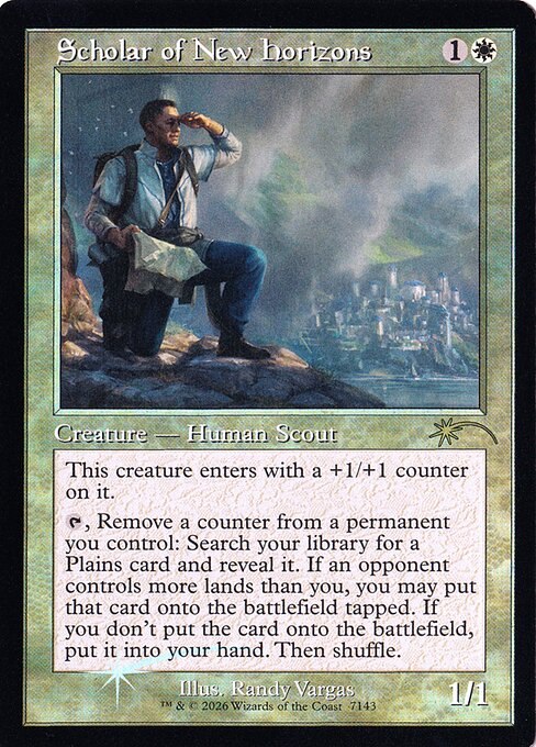 Scholar of New Horizons (Retro Frame)