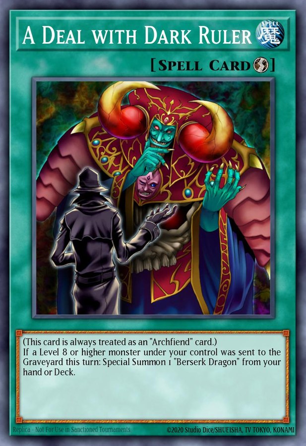 A Deal with Dark Ruler