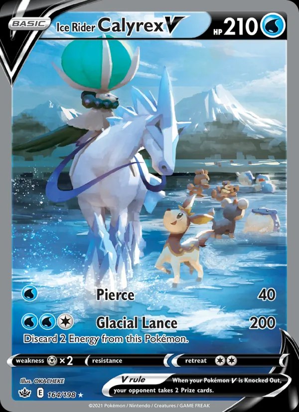 Ice Rider Calyrex V (Alternate Full Art)