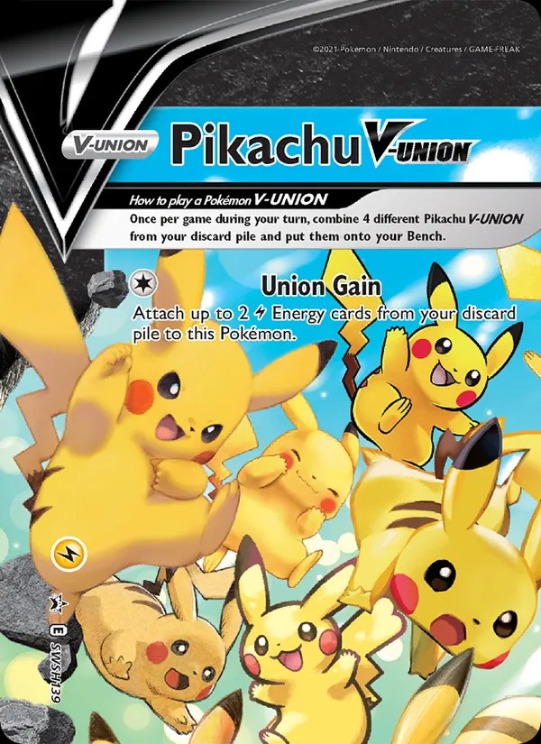 Pikachu V-UNION - 026/028 (Top Right)