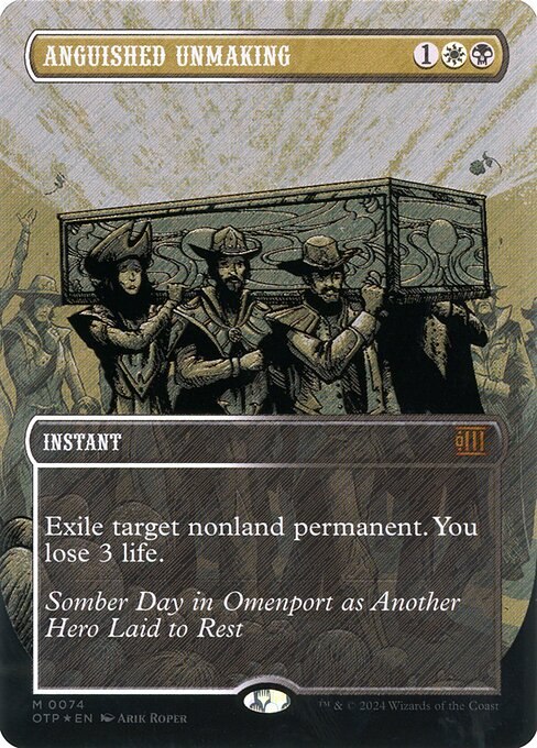 Anguished Unmaking (Textured Foil)