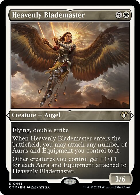 Heavenly Blademaster (Foil Etched)