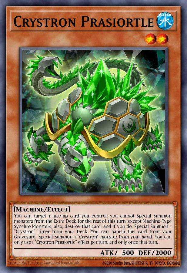 Crystron Prasiortle
