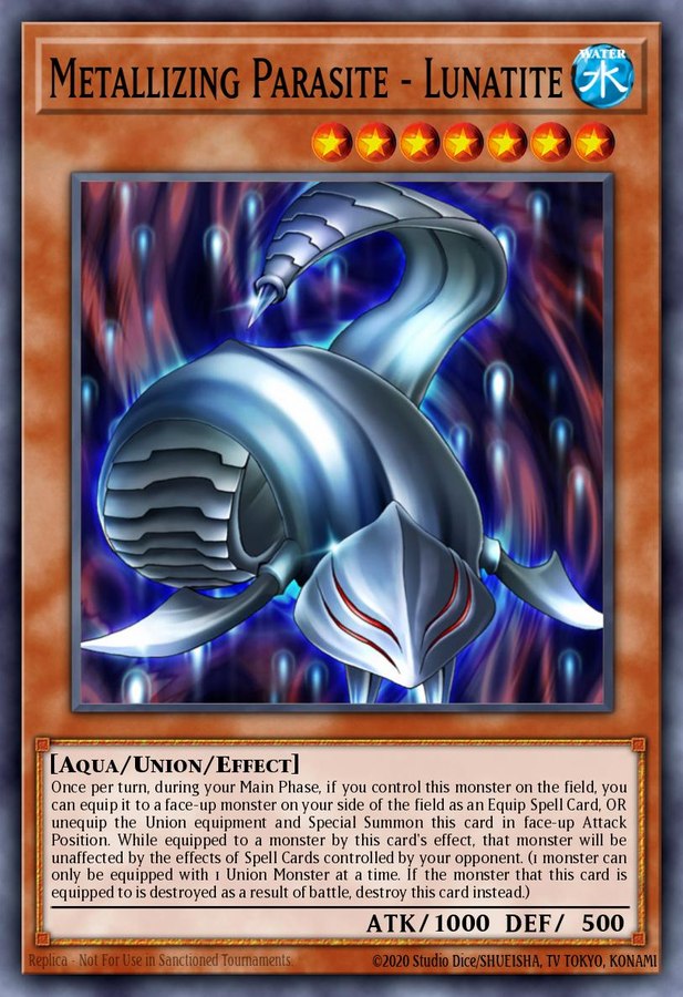 Metallizing Parasite - Lunatite