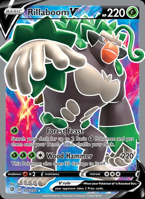 Rillaboom V (Full Art)
