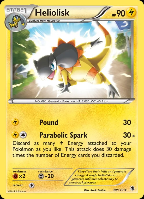 Heliolisk - 30/119 (XY Phantom Forces)