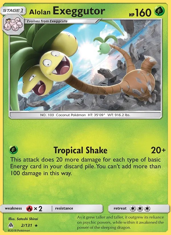 Alolan Exeggutor - 2/131 (SM Forbidden Light)