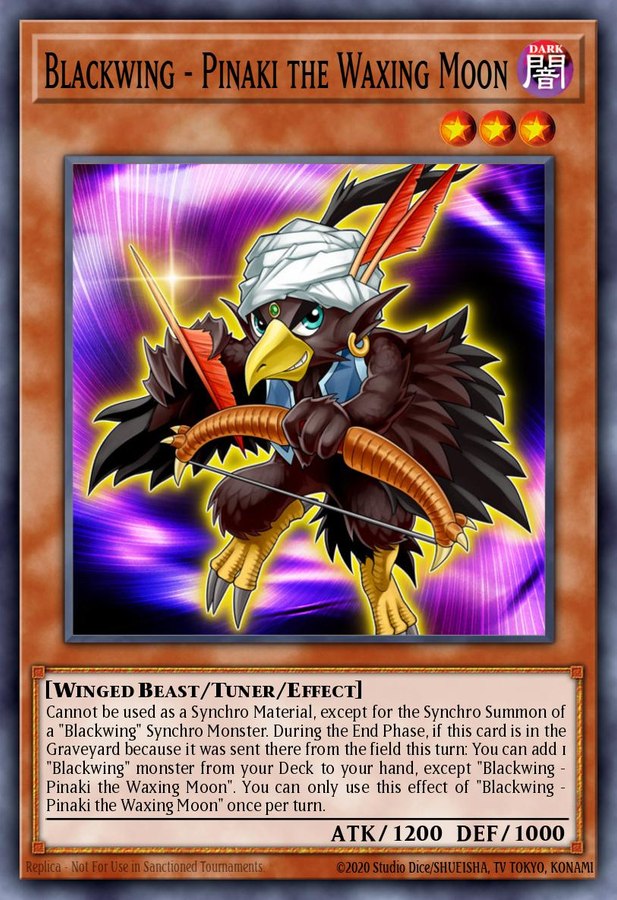 Blackwing - Pinaki the Waxing Moon