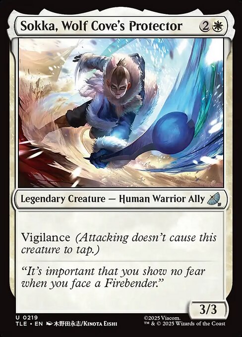 Sokka, Wolf Cove's Protector