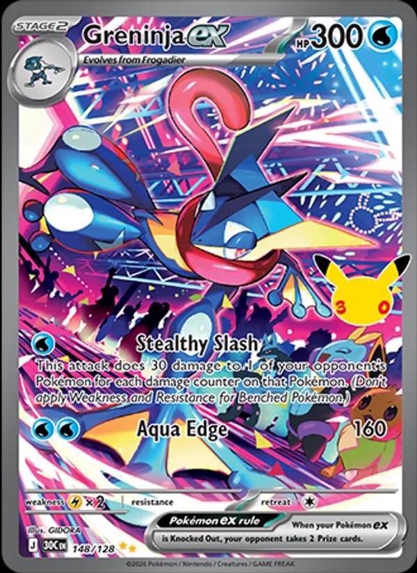 Greninja ex - 148/128