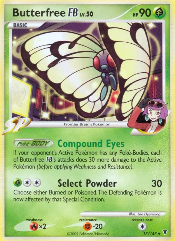 Butterfree FB - 17/147 (League Promo)