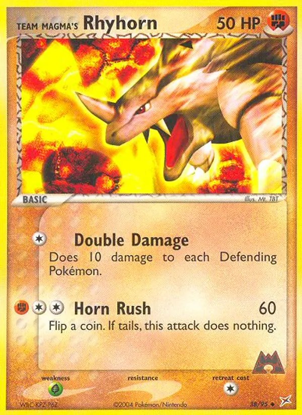 Team Magma's Rhyhorn - 007/033