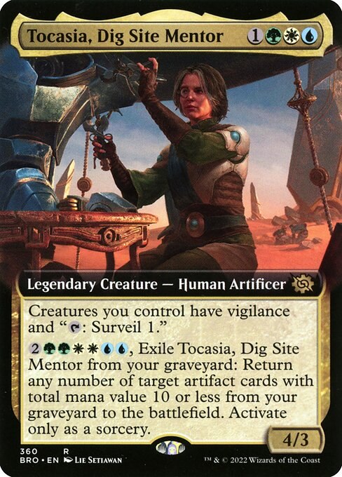 Tocasia, Dig Site Mentor (Extended Art)