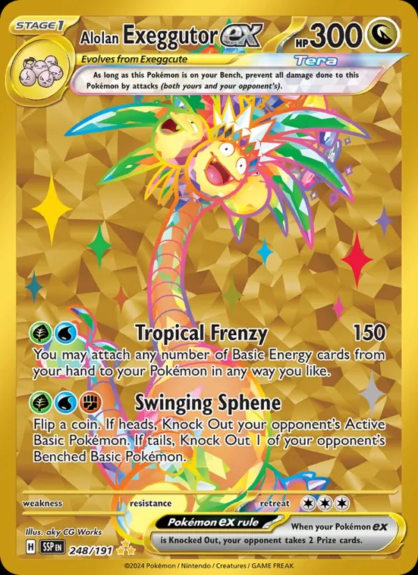 Alolan Exeggutor ex - 248/191