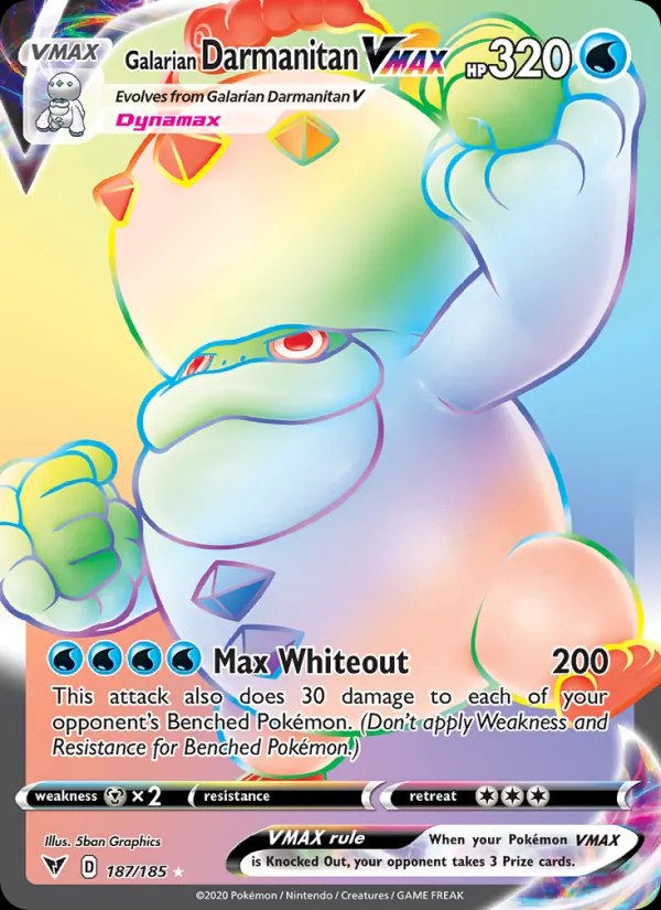 Galarian Darmanitan VMAX - 113/100