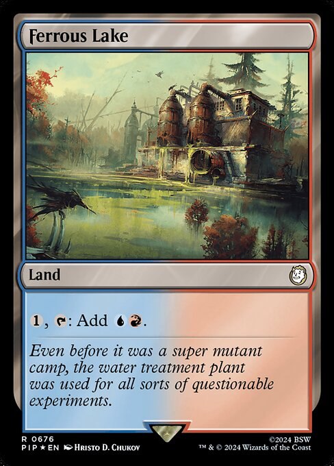 Ferrous Lake (Surge Foil)