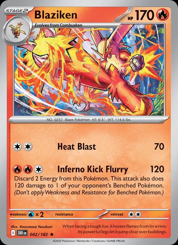 Blaziken (Cosmos Holo)