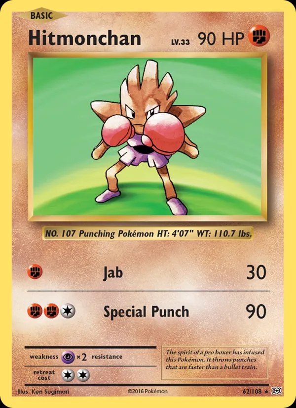 Hitmonchan - 62/108 (XY Evolutions)