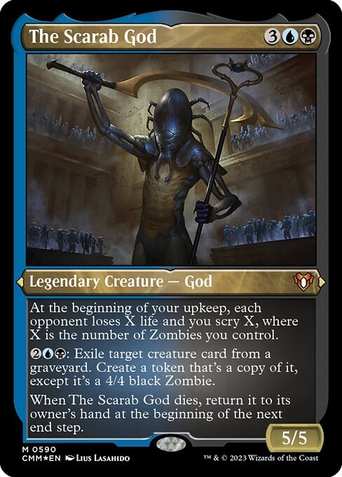 The Scarab God (Foil Etched)