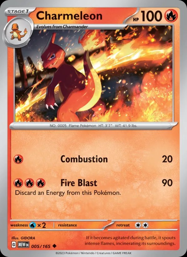 Charmeleon - 005/165