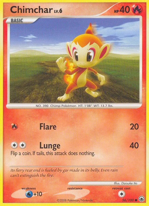 Chimchar - 56/100 [Platinum]