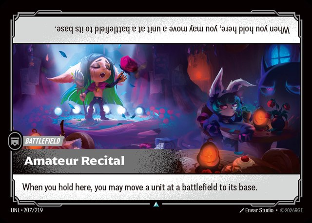Amateur Recital
