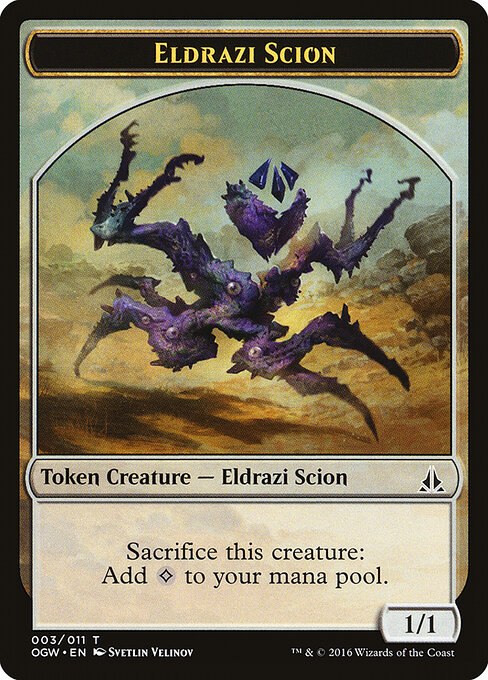 Eldrazi Scion Token (003)