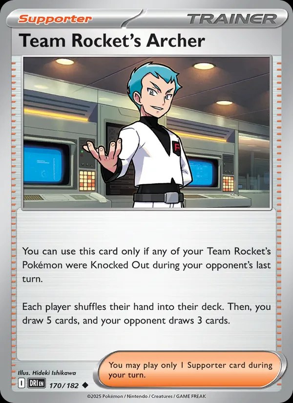 Team Rocket's Archer - 170/182