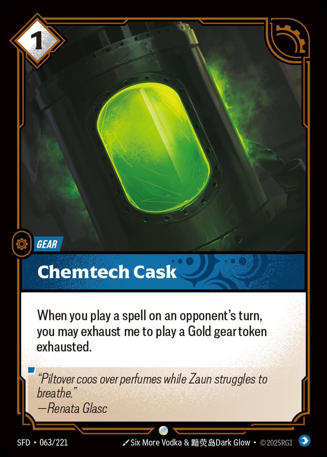 Chemtech Cask