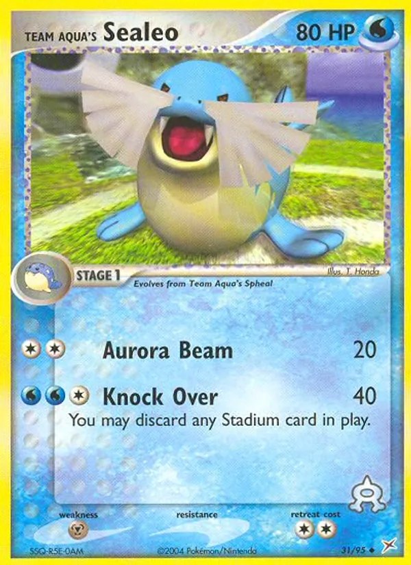 Team Aqua's Sealeo - 31/95