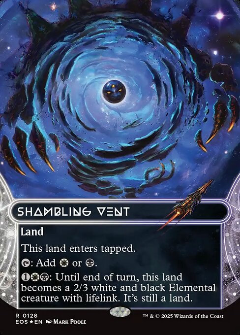 Shambling Vent (0128) (Borderless) (Galaxy Foil)