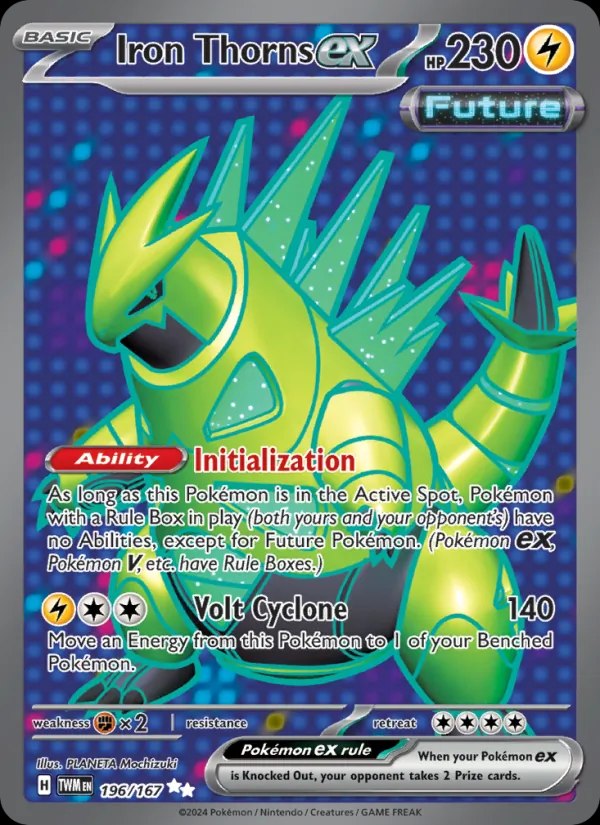 Iron Thorns ex - 196/167