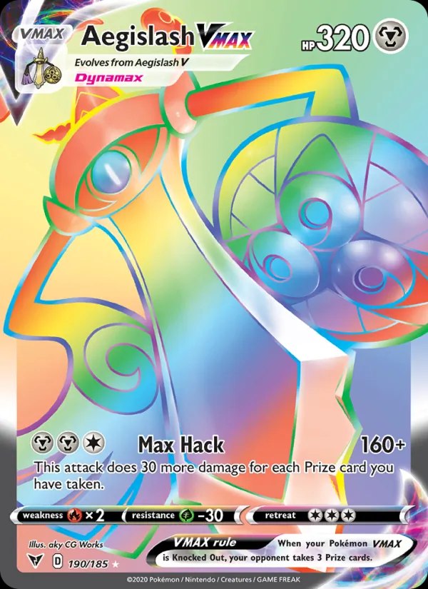 Aegislash VMAX (Secret)