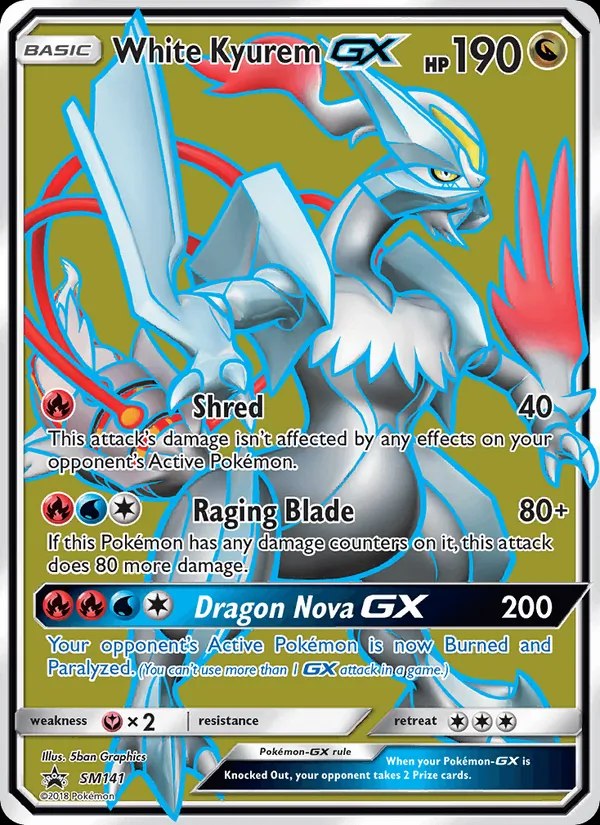 White Kyurem GX - 057/053