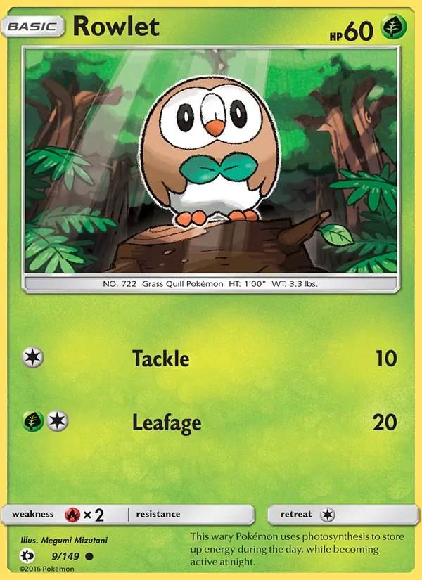 Rowlet - 2017 (Kabu Fukase)