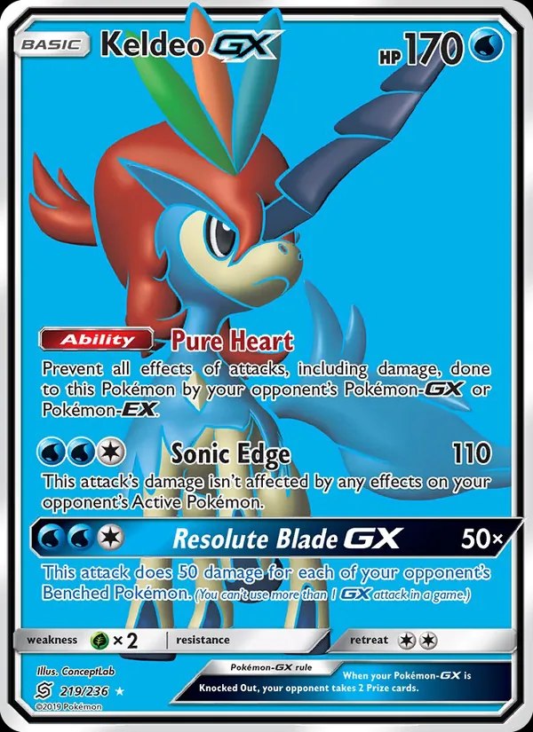 Keldeo GX - 057/054