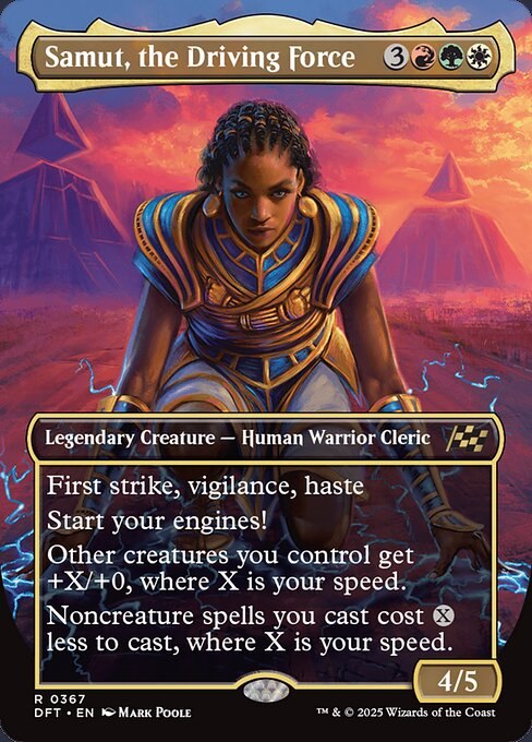 Samut, the Driving Force (Borderless)