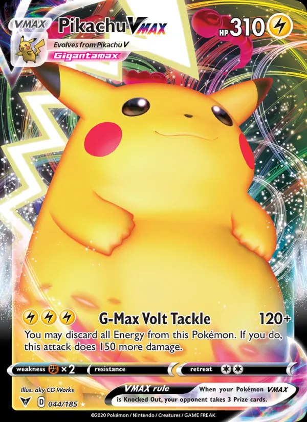 Pikachu VMAX - 044/185