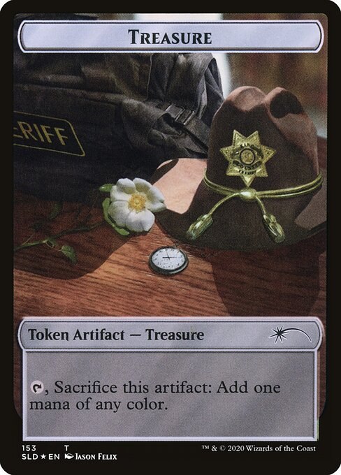 Treasure // Walker (Bicycle Girl) Double-sided Token