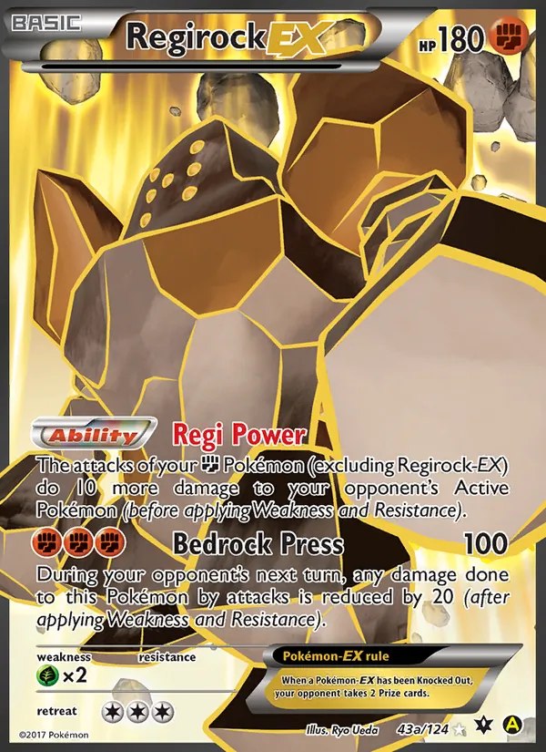 Regirock EX - 43a/124